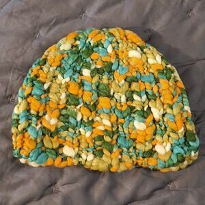 Micco New York Beanie Women's OSFM Vintage Wool Blend Chunky Knit Outdoor